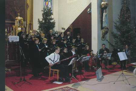 v Cíferi 20.12.2009 - kostol sv. Michala